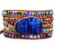 Boho Wrap Bracelet for Women, Handmade Natural Imperial Jasper Multi-Layer Stone Beaded Bracelet, Bohemian Healing Crystal Stone Jewelry Gifts - color: Lazuli