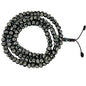 Agan Traders 108 Mala Prayer Beads Necklace for Men & Women – Tibetan Buddhist Prayer Beads Wrist Mala - Handmade Yak Bone Japa Mala Beads for Meditation, Yoga & Healing - color: BN Mandala-10mm