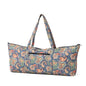 | Yoga Mat Bag | Large Yoga Mat Carrier with Wet Pocket | Yoga Gifts | Gym Tote Bag for Women - color: Tote-Orange Cashew Flower