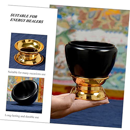 SECFOU Buddhist Sound Bowl Ornaments Meditation Bell Singing Bowl Meditation Tool