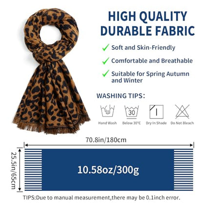 QIUTIMIY Pashmina Shawl Wraps for Womens Winter Scarf Reversible Pattern Designer Ladies Shawls and Wraps for Evening Dresses - color: Flower9-brown