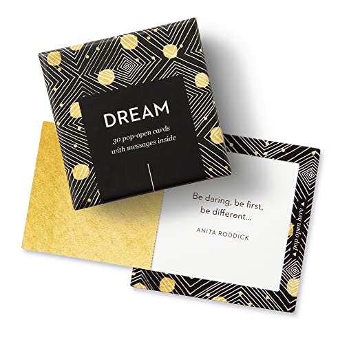 Compendium ThoughtFulls Pop-Open Cards — 4-Pack of Shine, Hope, Believe, Dream — 120 Pop-Open Cards, Each with a Different Message Inside - color: Shine, Hope, Believe, Dream