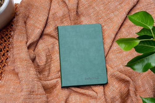 Stone Paper Journal Premium A5 Hardcover Vegan Leather Notebook Journal | 160 Pages | Premium Quality Professional Notebook For Men and Women |Comes With Gift Box Waterproof Notebook - color: Forest Green