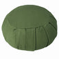 YogaAccessories Round Cotton Zafu Meditation Cushion Pillow - color: Sage