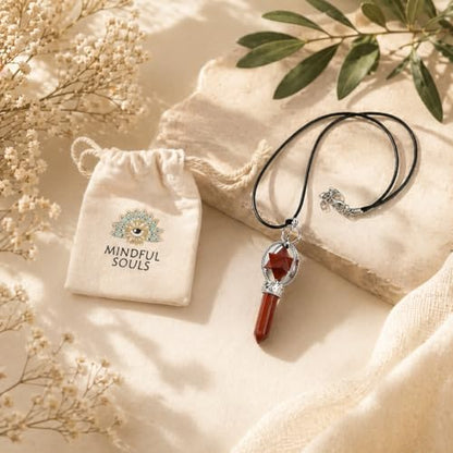 Root Chakra Healing Kit – Grounding & Stability with Crystals, Essential Oils, Candle, Meditation Shawl, Chakra Jewelry, Affirmations & Guidebook – 1st Box - color: Root Chakra