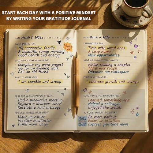 And Per Se Gratitude Journal – 5 Minute Daily Practice for Women with Prompts & Quotes – Undated Mindfulness & Happiness Notebook (Olive Green) - color: i.Olive Green