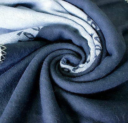 Urban CoCo Women's Color Block Shawl Wrap Open Front Poncho Cape - color: Series 28-grey