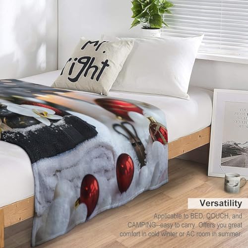 Zens Stones Snowflakes Throw Blanket, Soft Lightweight Cozy Warm Relaxing Spiritual Candle Flannel Blankets for Couch Bed Travel, 30"x40" - color: Zens Stones Snowflakes, size: 30"x40"