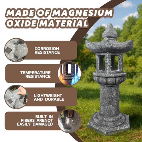 Solar-Powered Pagoda Lamp - style: Pagoda02