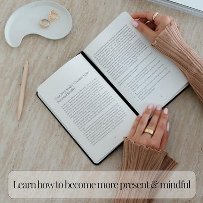 Becoming Your Future Self Manifestation Journal - Guided Daily Planner & Gratitude Journal for Women & Men - 63-Day Practical and Motivational Daily Journal