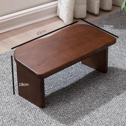 Large Kneeling Stool, Meditation Stool, Solid Wood Meditation Stool, Foldable Sitting Stool, Kneeling Stool, Easy to Carry,B - color: B