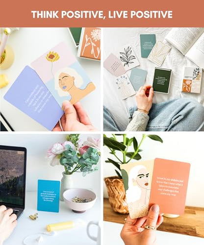 Lamare Positive Affirmation Cards for Women — Daily Affirmations for Women & Encouragement Cards, Motivational Gifts - size: 4.2x3 inches, style: New Affirmation Cards