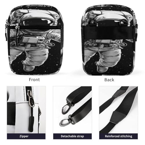 Stylish Messenger Bags Easy to Clean, Sling Backpack with Zipper, Crossbody Bag for Gym - color: Picture(350)