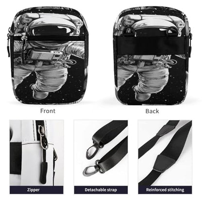 Stylish Messenger Bags Easy to Clean, Sling Backpack with Zipper, Crossbody Bag for Gym - color: Picture(350)