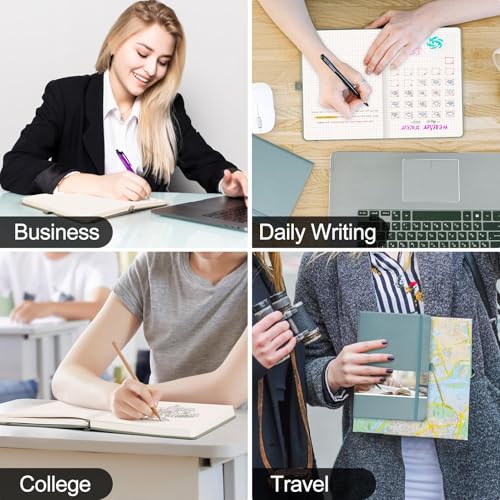 EMSHOI Graph Paper Notebook - 256 Pages A5 Graph Notebook/Journal, Hard Cover, 120gsm Thick Paper, Smooth PU Leather, Inner Pocket, 5.75'' × 8.38''- Olive Green - color: Green, size: A5-Graph
