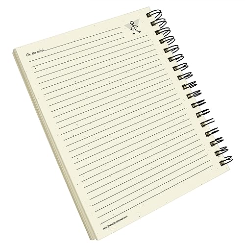 Write it Down series by Journals Unlimited, Guided Journal, Me, A Personal Journal, Full-size 7.5"x 9", Purple Hard Cover, Made in USA