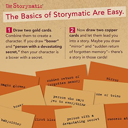 Storymatic Classic – Creative Writing Prompts and Story Games – Storyteller Cards – Teacher Tool