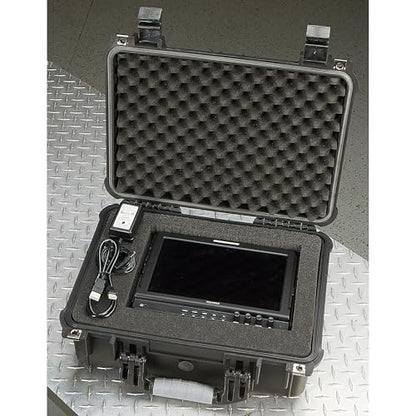 Strongway Plastic Waterproof Storage Case - color: Black
