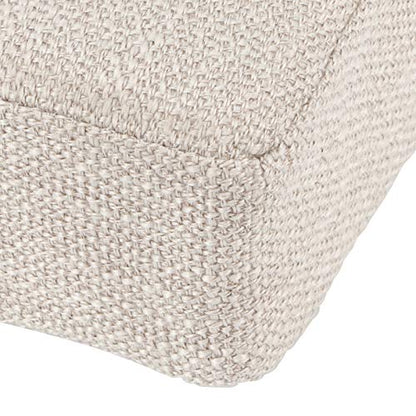 Household Square Floor Cushion for Yoga and Meditation, Removable Washable Meditation Mat Cushion - color: Square linen beige