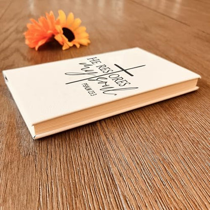 Personalized Christian Prayer Journal for Men & Women: Custom Design Cover, Daily Devotional, Scripture Writing, Gratitude and Faith Gift