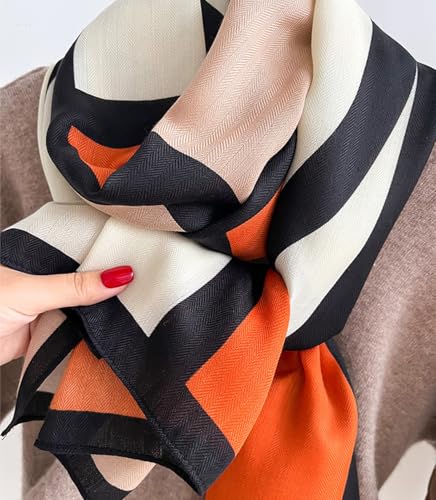 Women Scarf Neck Scarves Headscarf Fashion Scarves Long Lightweight Shawls for Women BA23 - color: Ba233