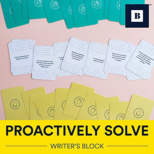 BestSelf WordSmith Deck — 150 Intellectually Stimulating Writing Prompts Designed to Inspire Journaling, Cure Writer’s Block, Cultivate Creative Writing and Sharpen Writing Skills