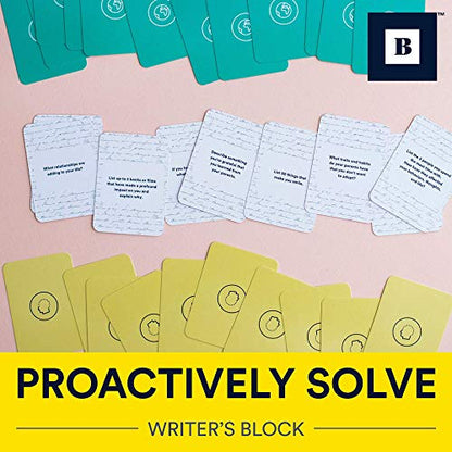 BestSelf WordSmith Deck — 150 Intellectually Stimulating Writing Prompts Designed to Inspire Journaling, Cure Writer’s Block, Cultivate Creative Writing and Sharpen Writing Skills