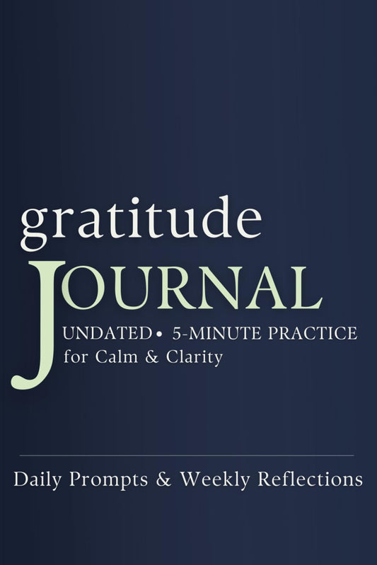 Gratitude Journal: Daily Guide for Inner Balance, Calm and Self Reflection for Everyday Life