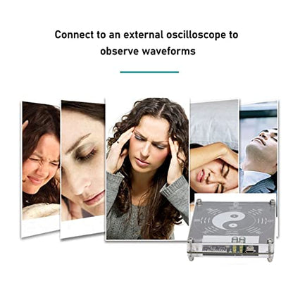 Schumanns Wave Generator, 7.83Hz Ultra Low Frequencies Pulse Resonance Signal Audio Resonator with DSP Signal Synthesis Technology for Mental Relaxation and Improvement