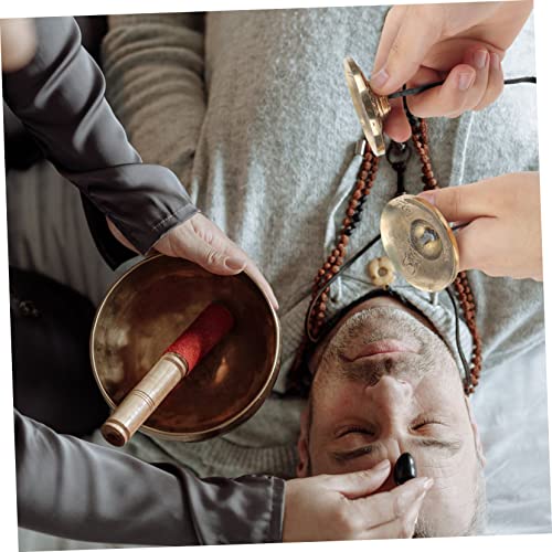Unique Long Ringing Tone Handbell Meditation and Mindfulness Tool Buddhist Practice Religious Cymbal Bell