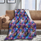 Kids Adults Soft Cozy Blanket, Galaxy Doughnut Donut Cat Keep Warm Throw Wrap Oversized Wearable Blanket, School Blanket - color: Pattern 10, size: 60x80inch-adults