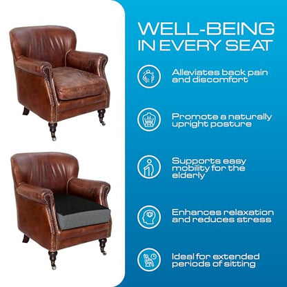 Kolbs Extra Large Recliner Cushion | Chic 2 Tone Velvet Cover (Seat Only) - size: Seat Only