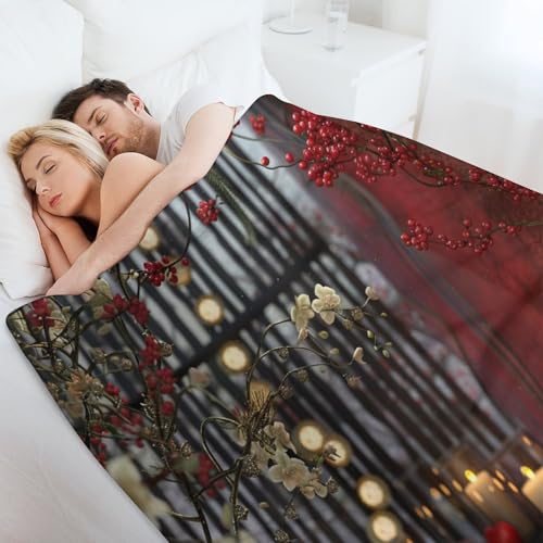Glowing Massage Stone Throw Blanket, Soft Lightweight Cozy Warm Towels Candle Spa Flannel Blankets for Couch Bed Travel, 30"x40" - color: Glowing Massage Stone, size: 30"x40"