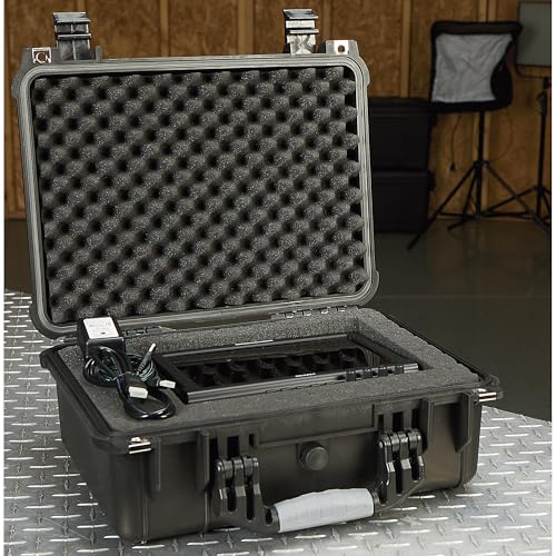 Strongway Plastic Waterproof Storage Case - color: Black