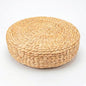 Water Hyacinth Cushion | Non-Slip Exercise & Fitness Mat for Meditation | Natural Rug, Straw Floor Mat for Meditation, Mat for Living Room, Bedroom and More