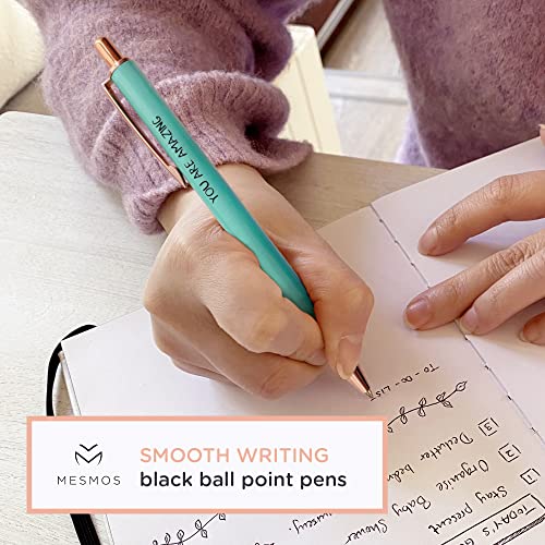 MESMOS Mindfulness Cards and Appreciate Pastel Pen Set. Self Care Gifts for Women, Stress Relief Gifts for Women, Inspiring Gifts for Women