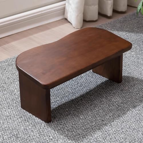 Large Kneeling Stool, Meditation Stool, Solid Wood Meditation Stool, Foldable Sitting Stool, Kneeling Stool, Easy to Carry,A - color: A