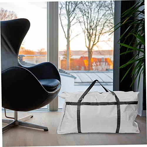Beaupretty Large Capacity Oxford Cloth Storage Bag Multi-functional Packing Pouch for Travel Moving Gym and Home Organization for Clothes Quilts and