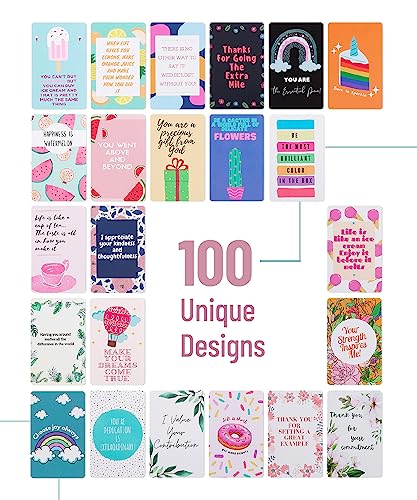Mr. Pen Encouragement Cards - 100 Pcs, Inspirational & Motivational Quotes, Kindness Cards