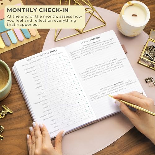 Clever Fox Gratitude Journal – Happiness, Positivity & Affirmation Daily Journal – Inspirational Daily Notebook – 3 Months, A5 (Rose Gold) - color: Rose Gold, size: A5 (5.8″ x 8.3″)