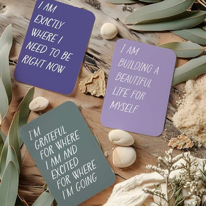 Ritzy Rose 16-Pack Positive Affirmation Cards for Manifesting Your Rich Girl Era – Inspirational Deck with Uplifting Quotes for Motivation, Confidence, and Manifestation, Gift-Ready 4x6 Cards