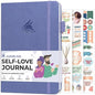 Clever Fox Self-love Journal – Guided Self-Discovery Log for Self-care, Reflection & Self-help, Mental Health, Gratitude & Mindfulness (Lavender) - color: Lavender