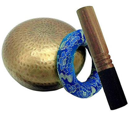 Meditation Bowl Professional Quality Hand Hammered Tibetan Singing Bowl Seven Metals Musical Instrument Healing