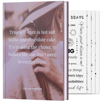 Gratitude Journal for Women & Men, Daily Guided Self Care 5 Minute Journal with Prompts for Meditation, Affirmations, Productivity, Mindfulness and Mental Health, Motivational & Inspirational