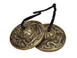 Tibetan Yoga Meditation Cymbals Bell - Dragon Embossed