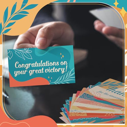 Yeaqee 240 Pcs Employee Appreciation Kudos Cards Funny Blank Back Motivational Card Encouragement Thank You Note Recognition Card for Teacher College Affirmation Gift(Retro) - style: Old school