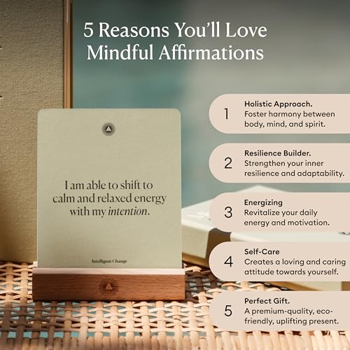 Mindful Affirmation Cards for Health and Wellbeing - style: Health & Wellness