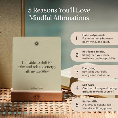 Mindful Affirmation Cards for Health and Wellbeing - style: Health & Wellness