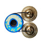 Tibetan Tingsha Bell Set - Tibetan Cymbals - for Sound Healing, Yoga, Meditation, and Mindfulness,Handmade in Nepal,Made of Bronze,Om Mantra Pattern,9cm/3.5 inch - color: 13-Bronze-Om-9cm