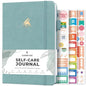 Clever Fox Self-Care Journal – Daily Reflection Notebook – Mental Health & Personal Development Planner, Meditation & Mood Log, A5 (Blue Surf) - color: Blue Surf, size: A5 (5.8'' x 8.3'')